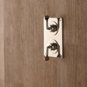 The Leawood Shower Plate Thermo & On/Off