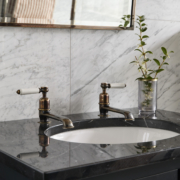 The Coll Lever Basin Taps