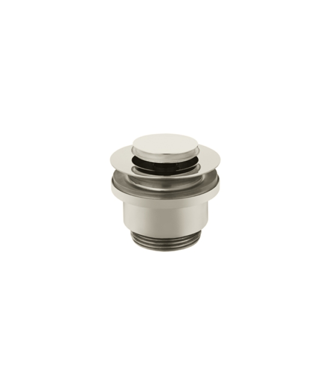 slotted push button pop up basin waste, for basins with overflow and without overflow, slotted and unslotted.